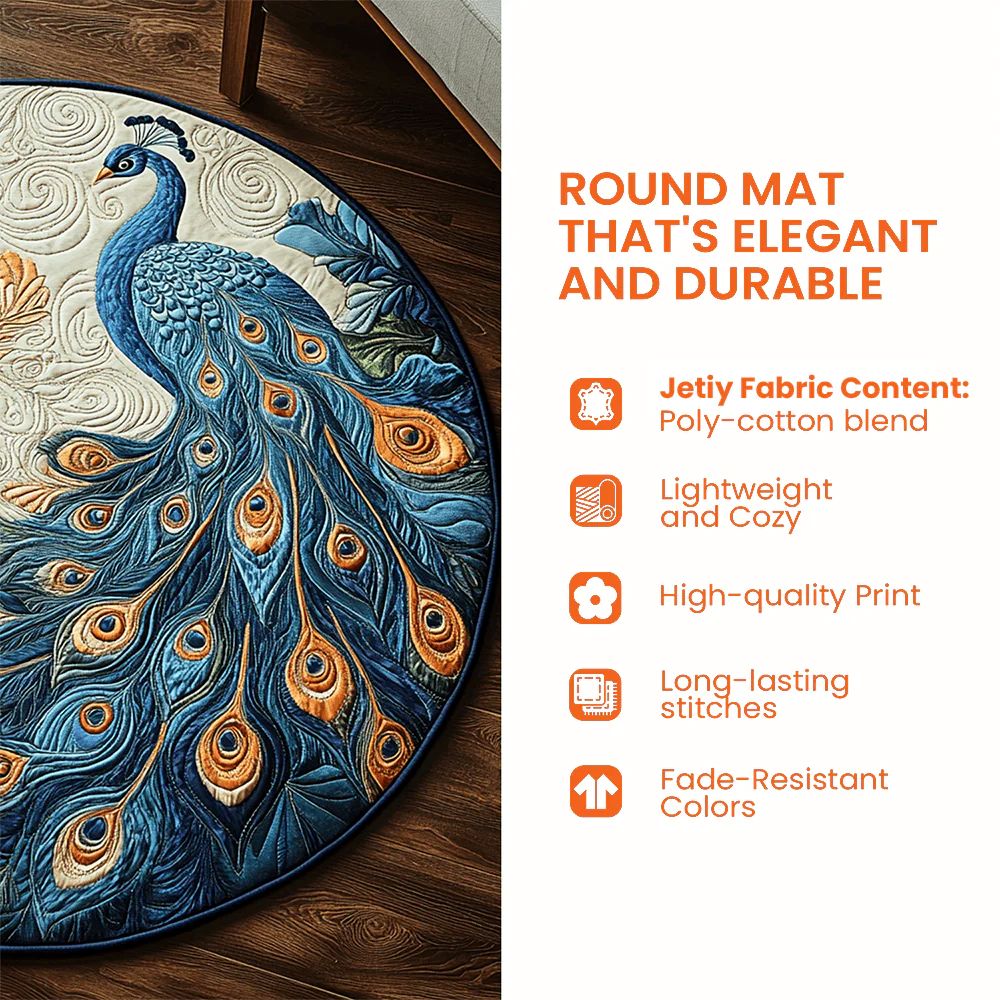 Christmas Round Rug