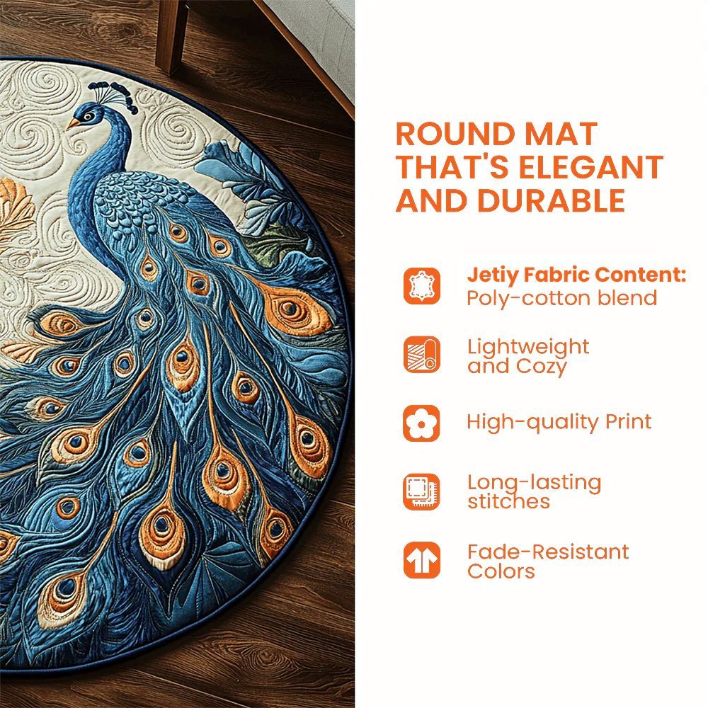 Christmas Round Rug