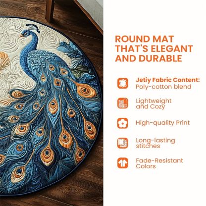 Christmas Round Rug
