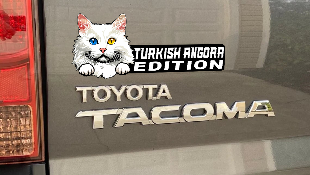 Turkish Angora Car Badge Laser Cutting Car Emblem CE187
