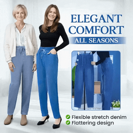ComfiJeans - High Waist Ultra-Stretch Mom Jeans