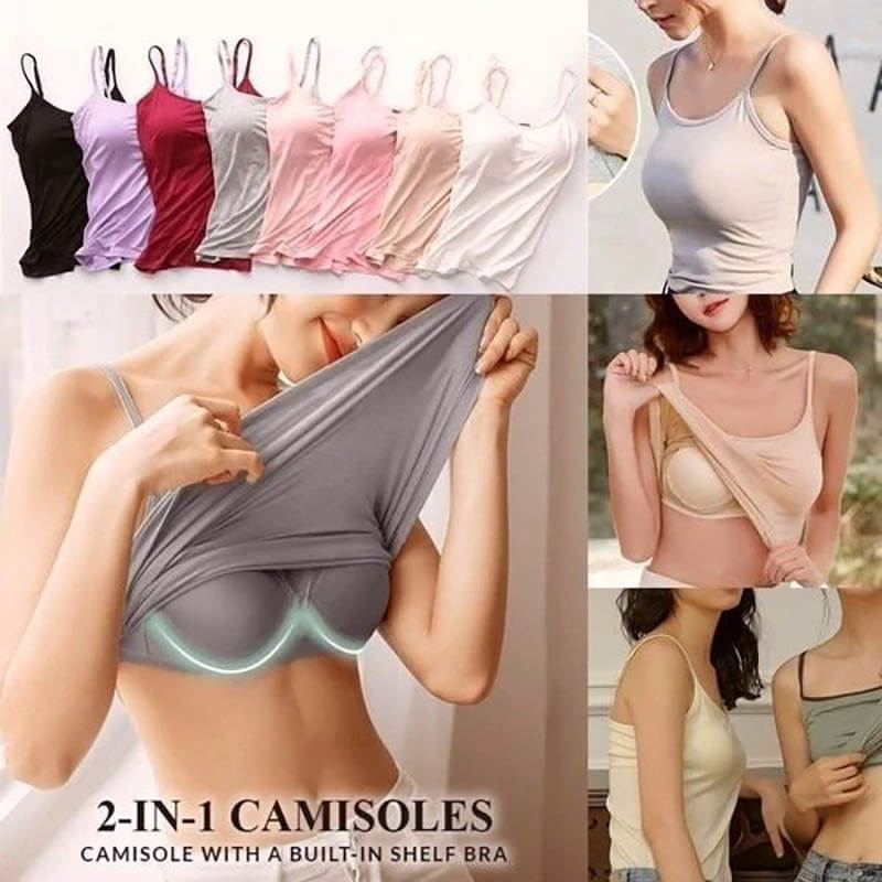 Camisole With Built-In Bra