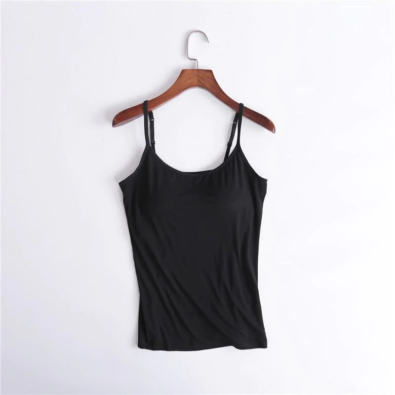 Camisole With Built-In Bra
