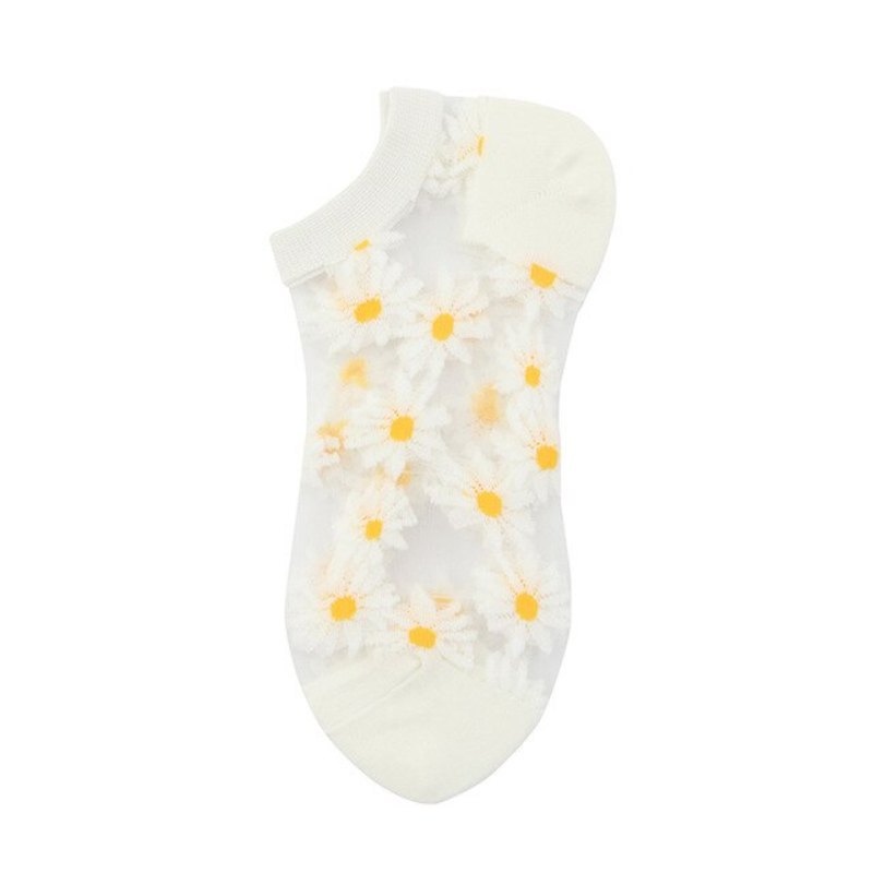Translucent Daisy Socks