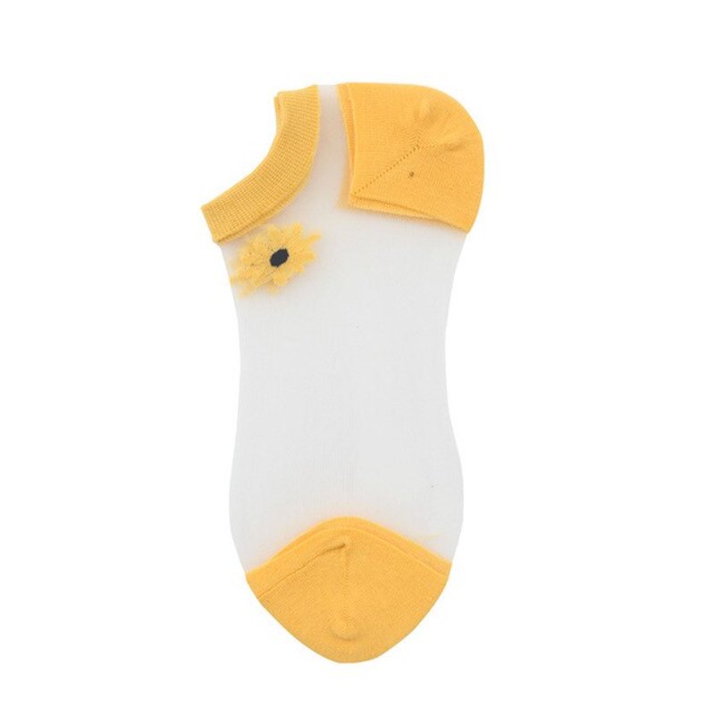 Translucent Daisy Socks