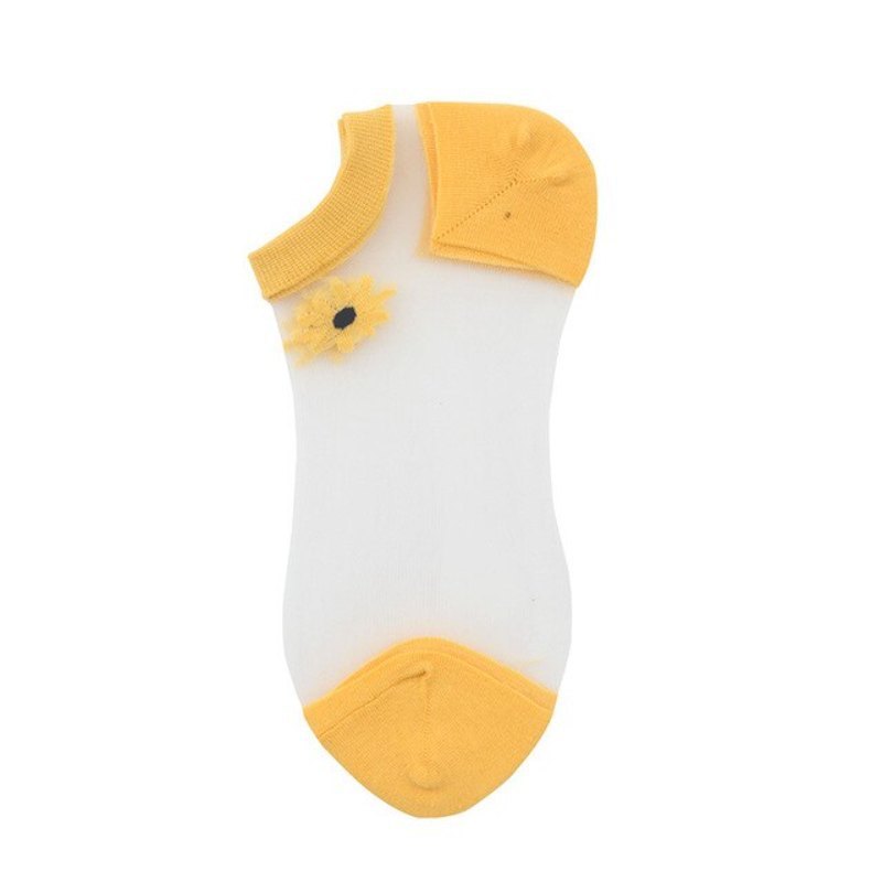 Translucent Daisy Socks