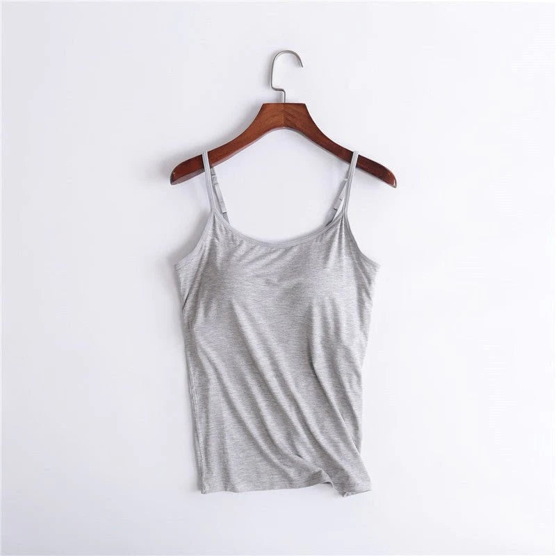 Camisole With Built-In Bra