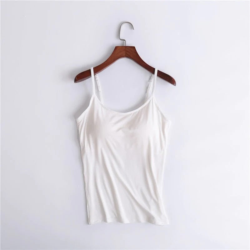Camisole With Built-In Bra