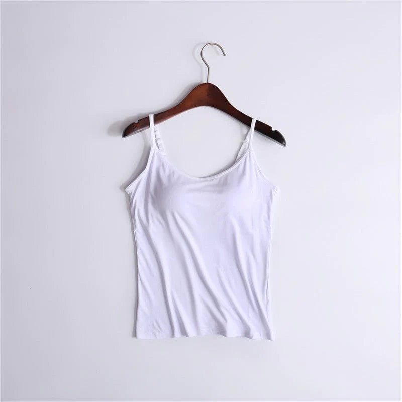 Camisole With Built-In Bra