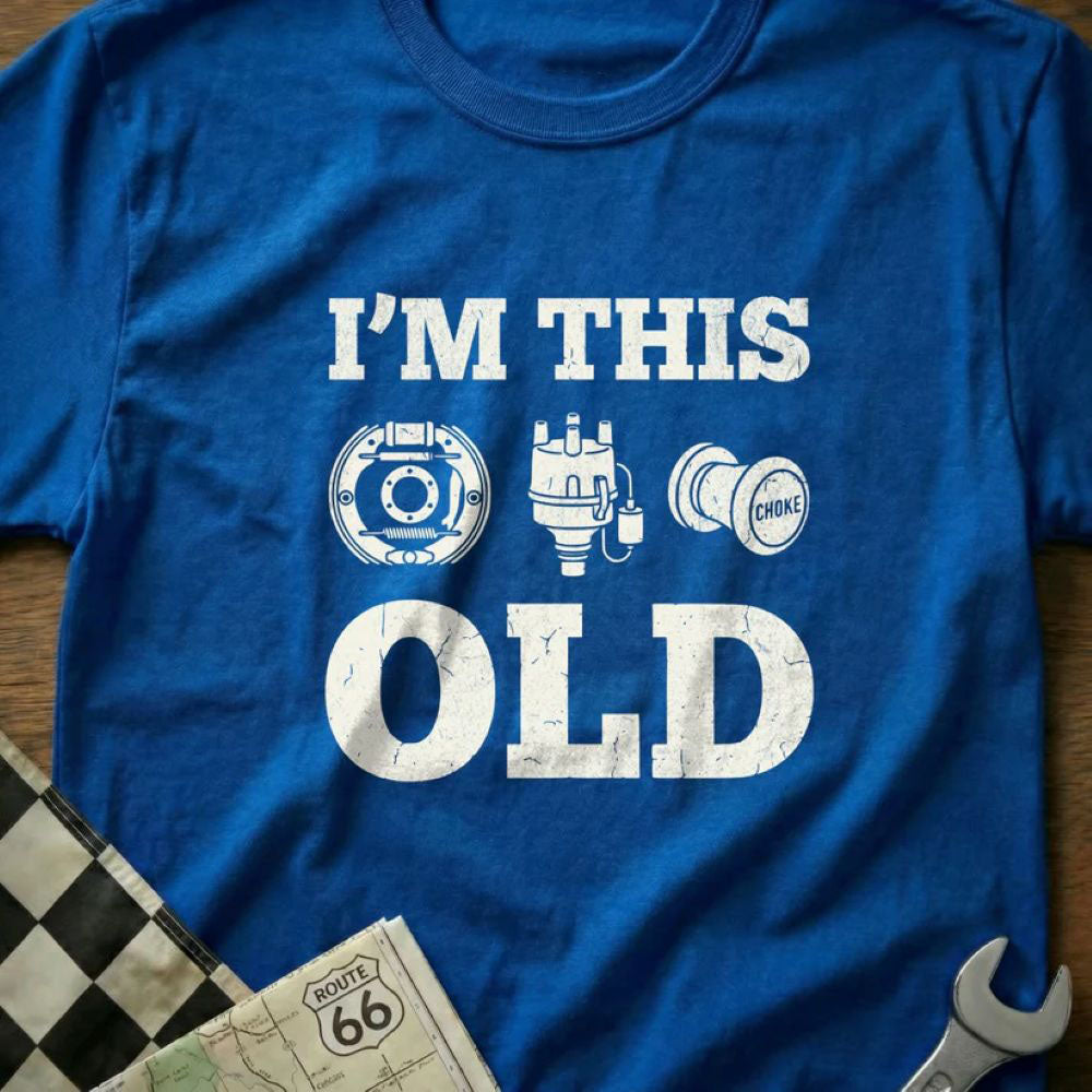 I'm This Old - Old School Car T-Shirt