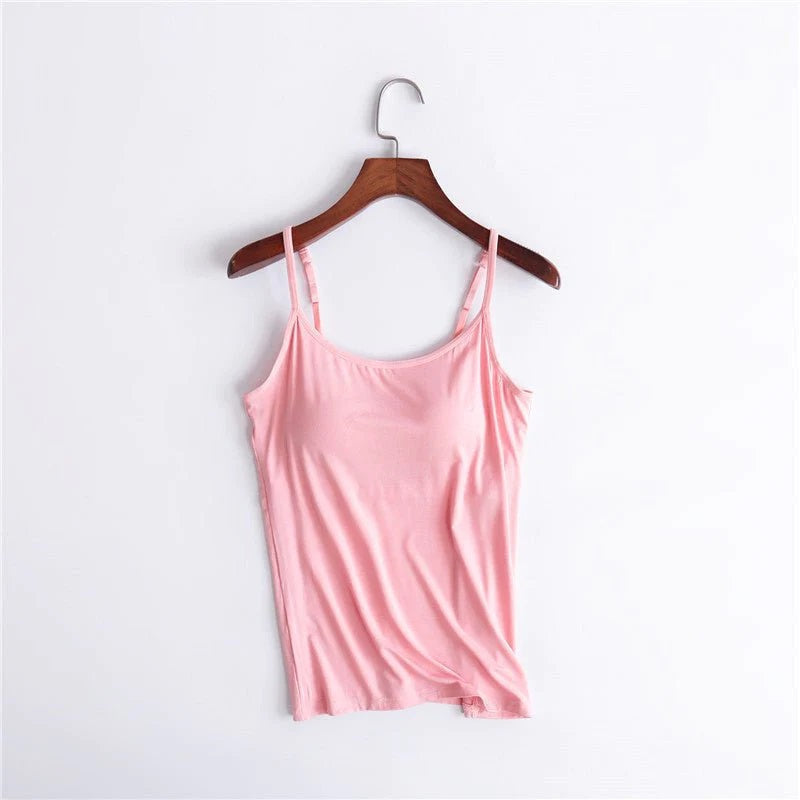 Camisole With Built-In Bra