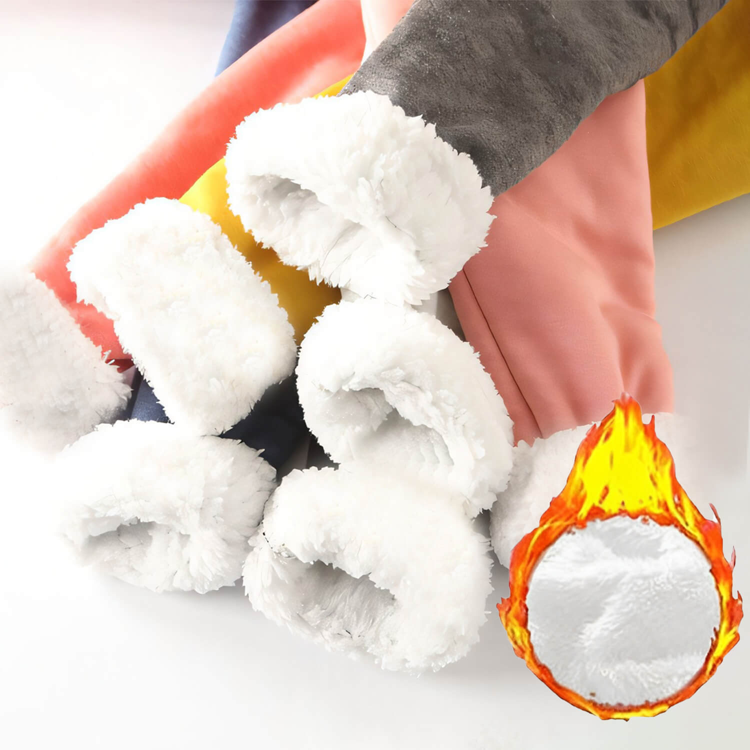 Warm Solid Cotton Pants