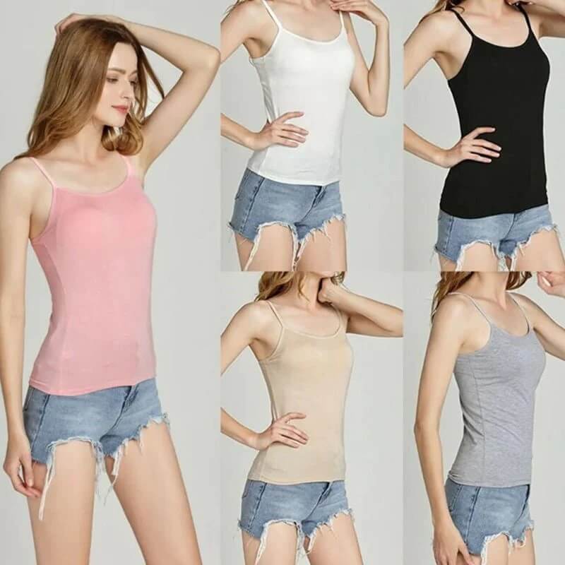 Camisole With Built-In Bra