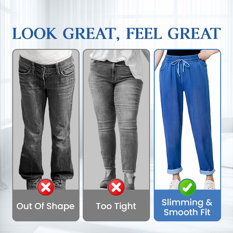 ComfiJeans - High Waist Ultra-Stretch Mom Jeans