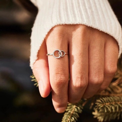 To My Sister - Forever Linked Ring