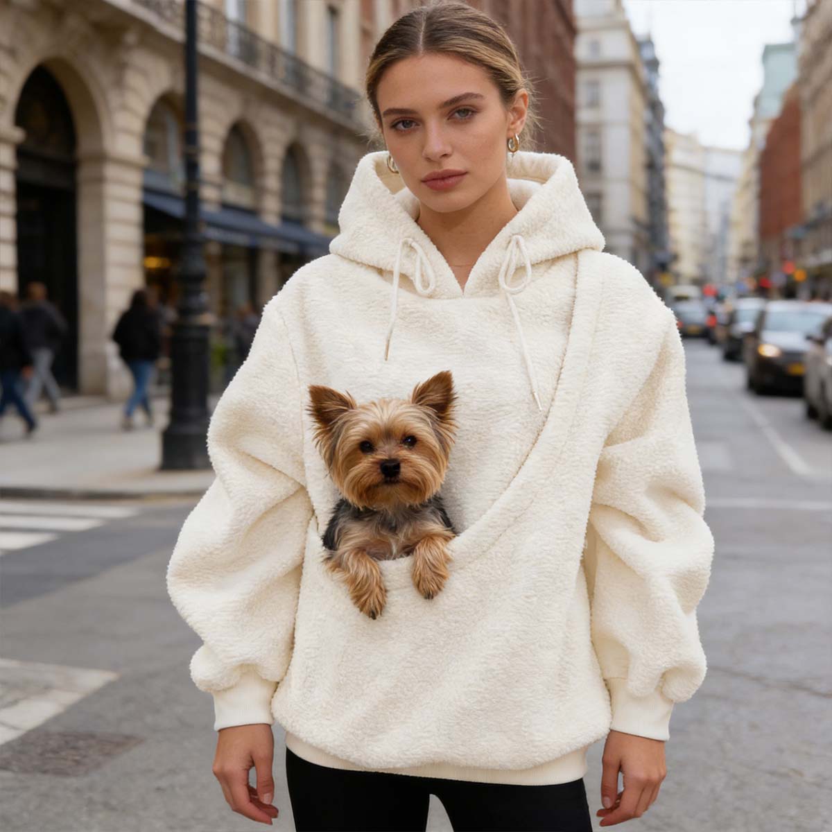 Paw Hug - Pet Carrier Kangaroo Hoodie