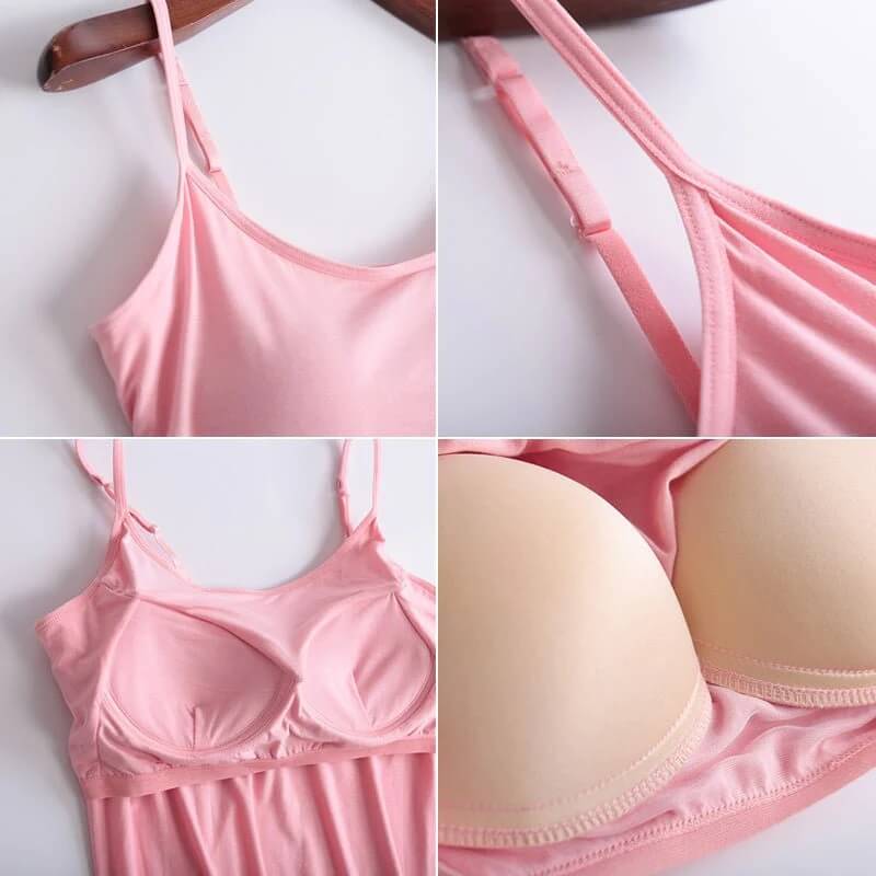 Camisole With Built-In Bra