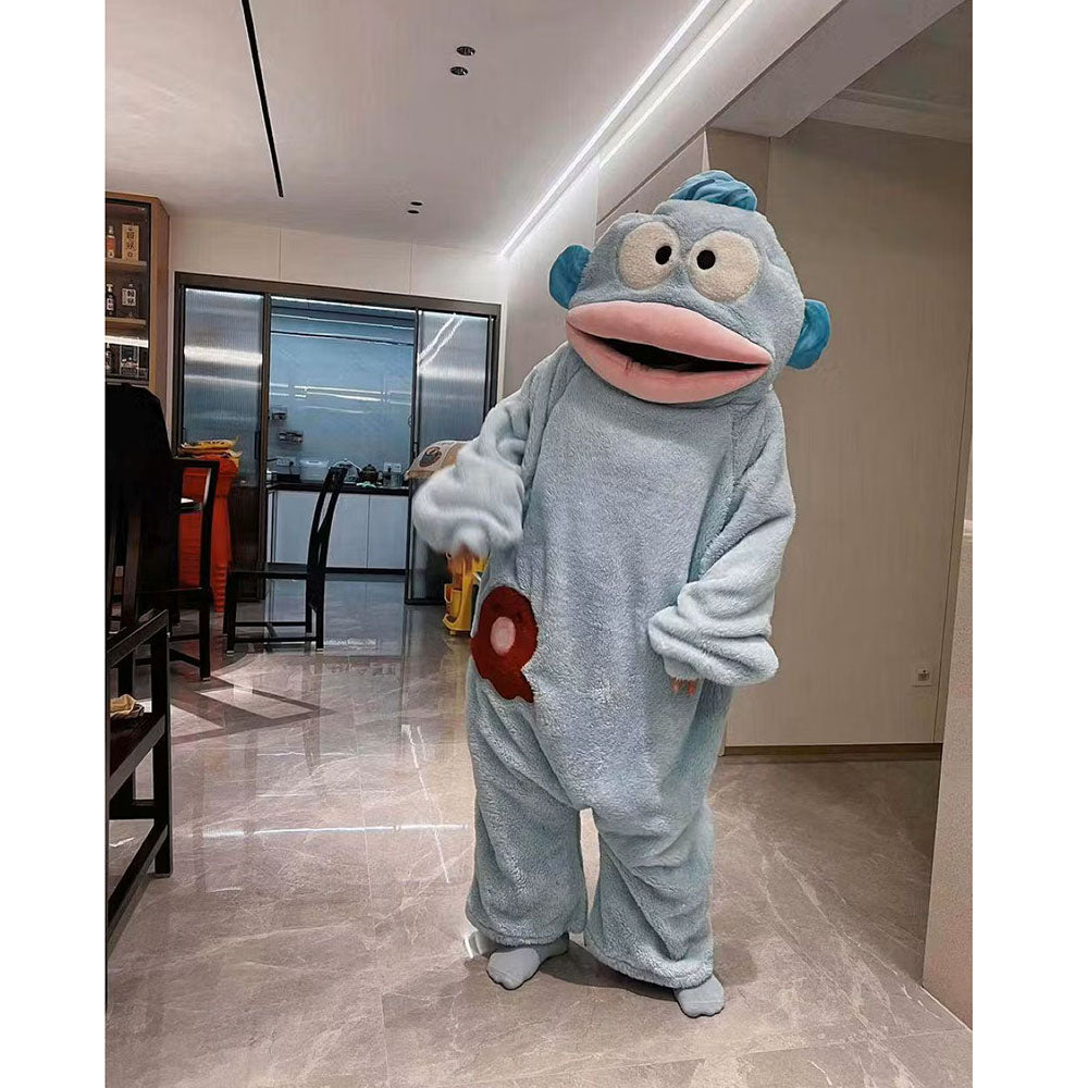 Funny Monster Hooded Fleece Robe for Adults