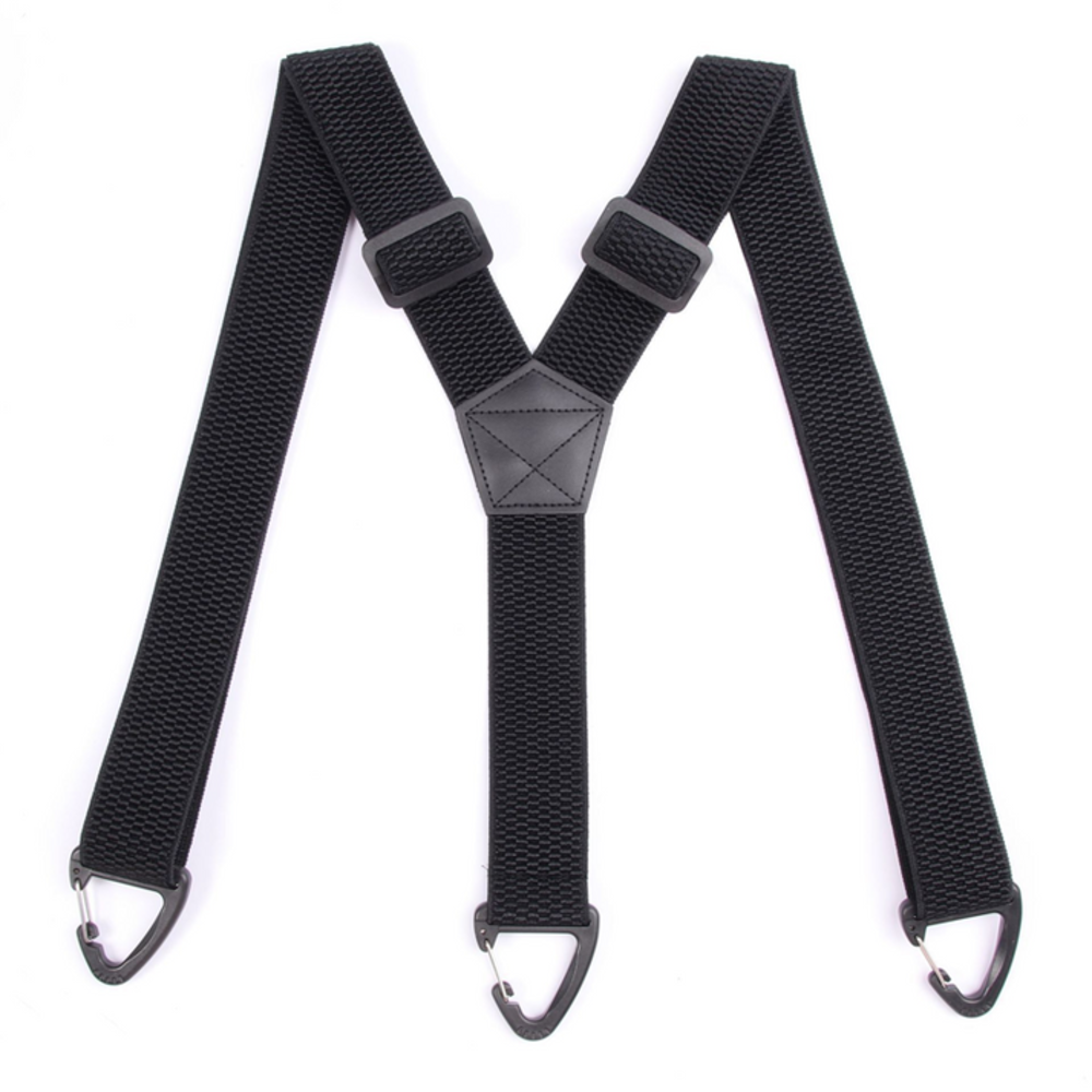Men's Adjustable Suspenders - X-Back / Y-Back Styles with Hook Clips