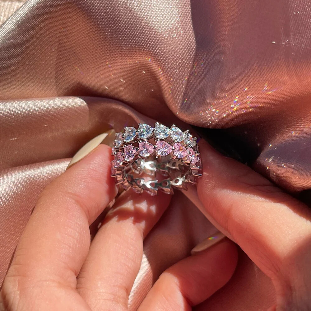 Heart Cut Ring - 925