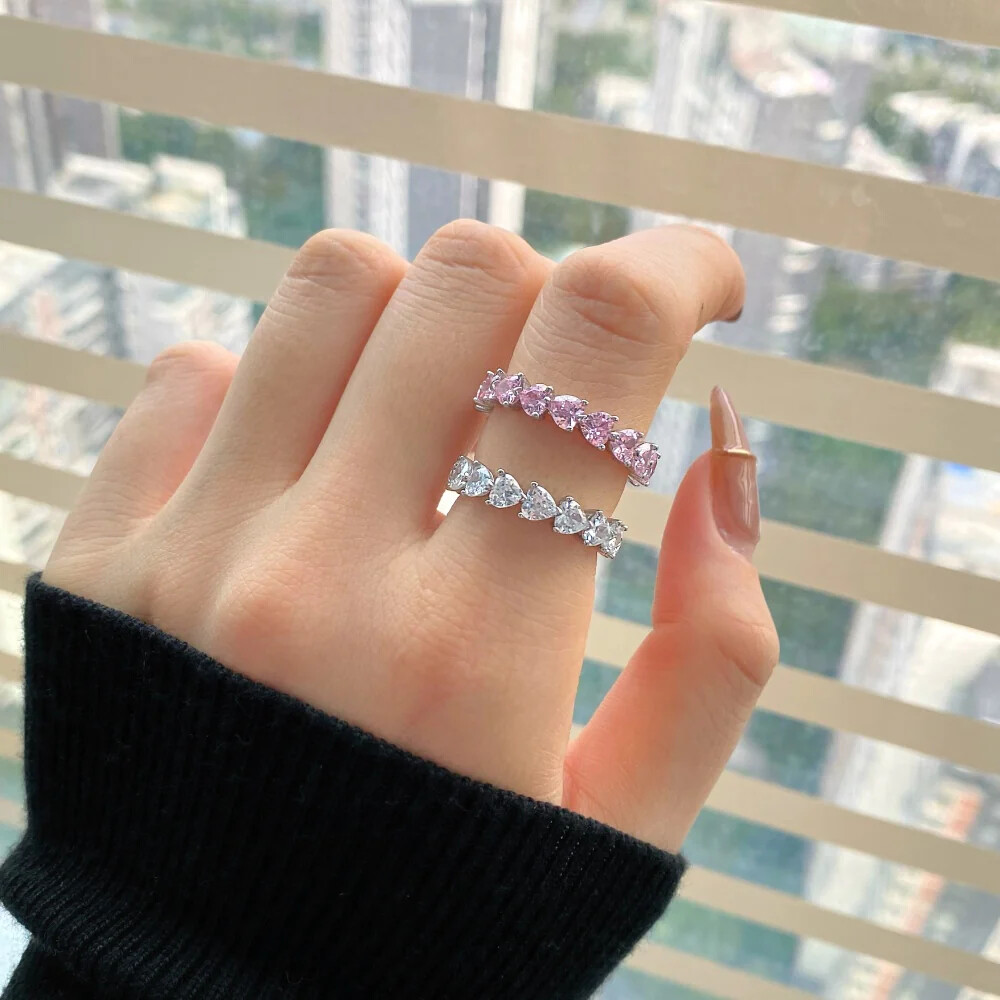 Heart Cut Ring - 925