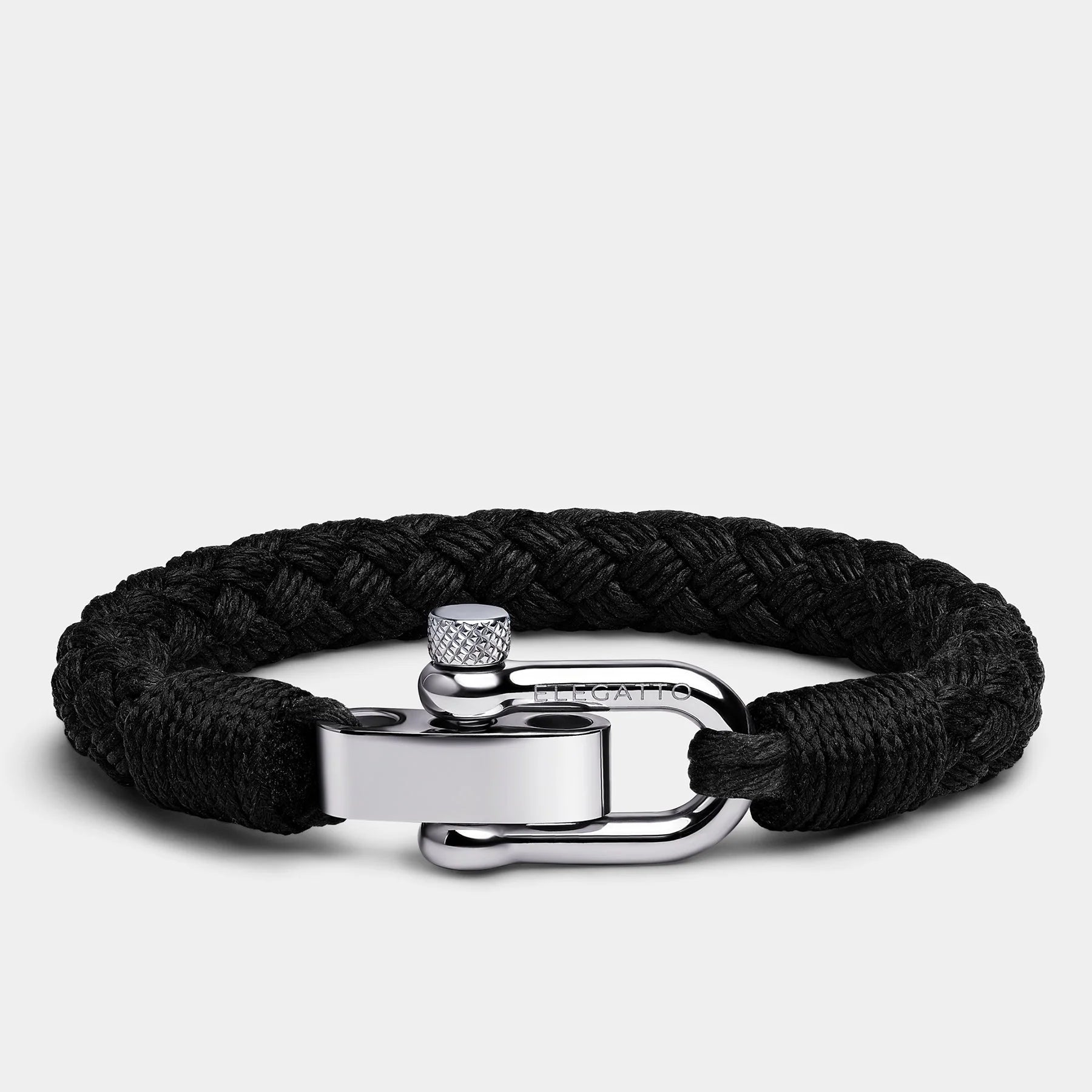 Metal Clasp Braided Bracelet