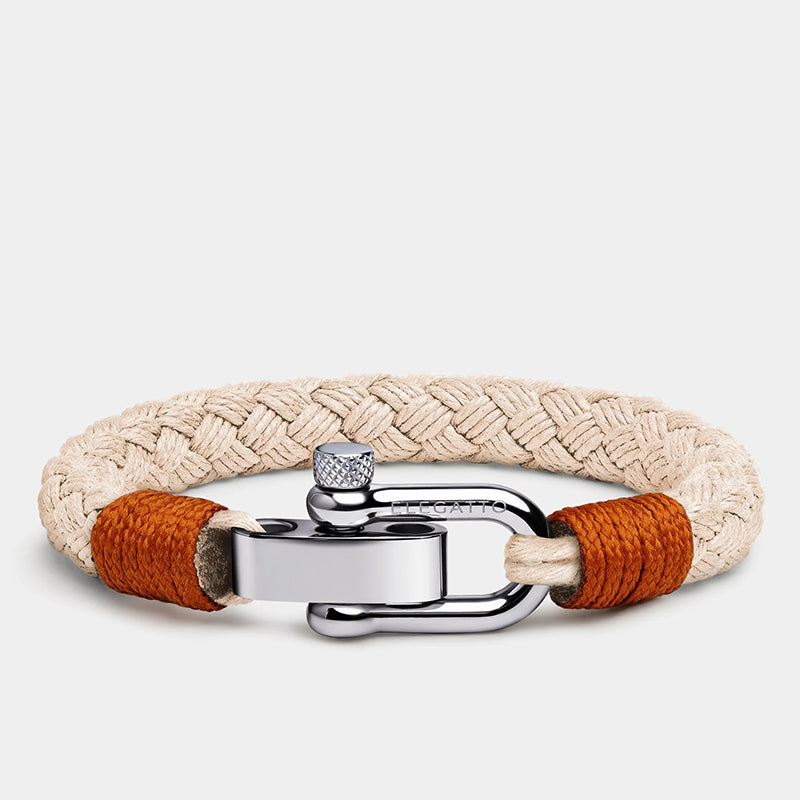 Metal Clasp Braided Bracelet