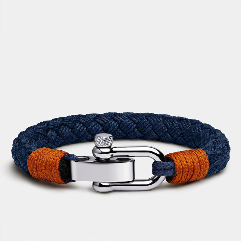 Metal Clasp Braided Bracelet