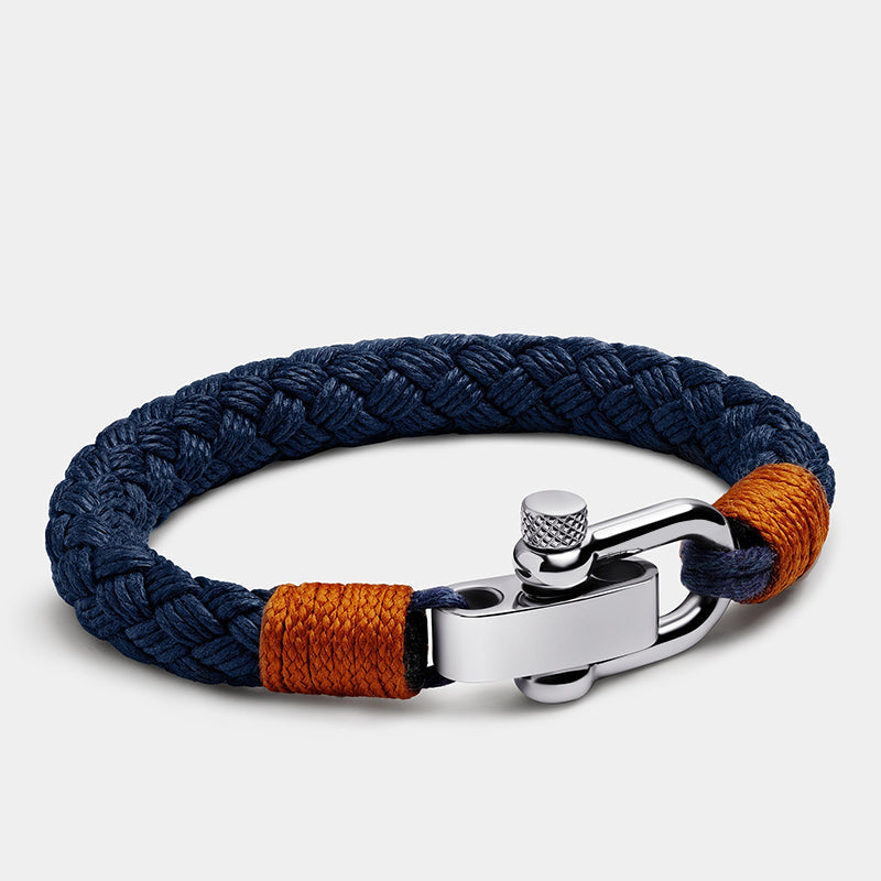 Metal Clasp Braided Bracelet