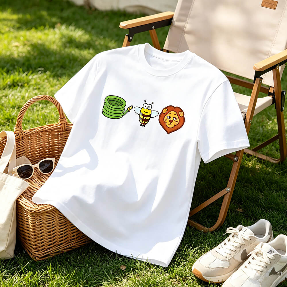 Combination Emoji Puzzle T-Shirt – Fun Rebus Graphic Tee