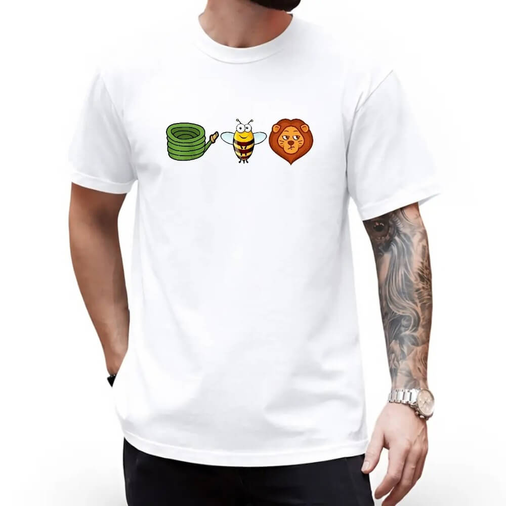 Combination Emoji Puzzle T-Shirt – Fun Rebus Graphic Tee