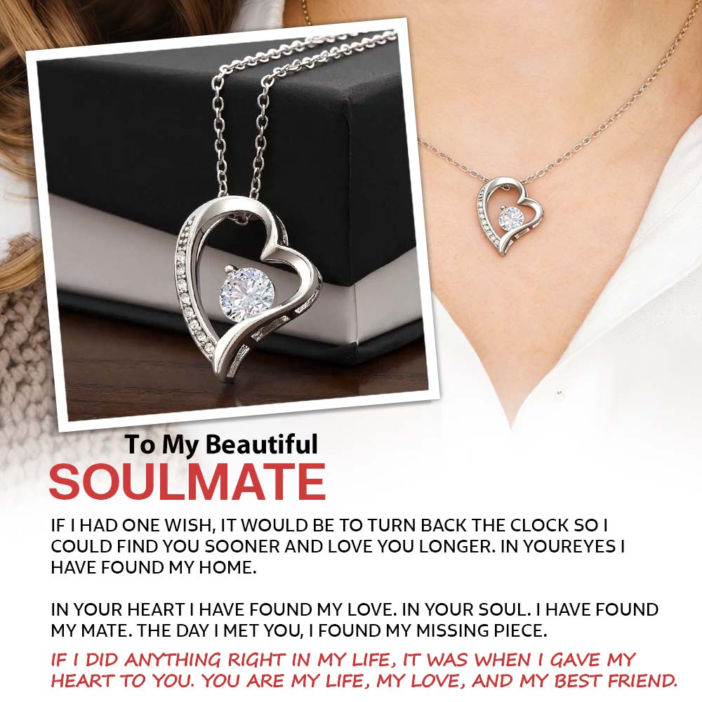To My Beautiful Soulmate Necklace