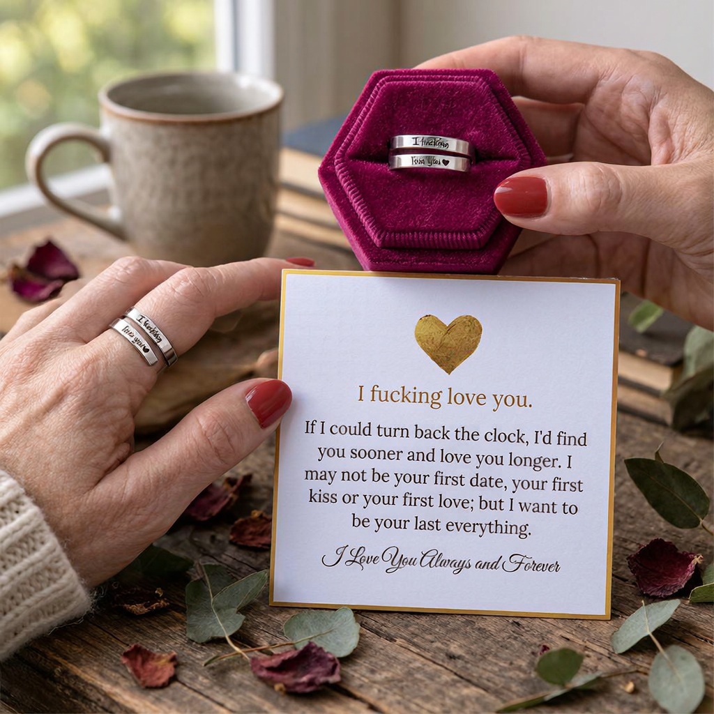 I F♡cking Love You Ring