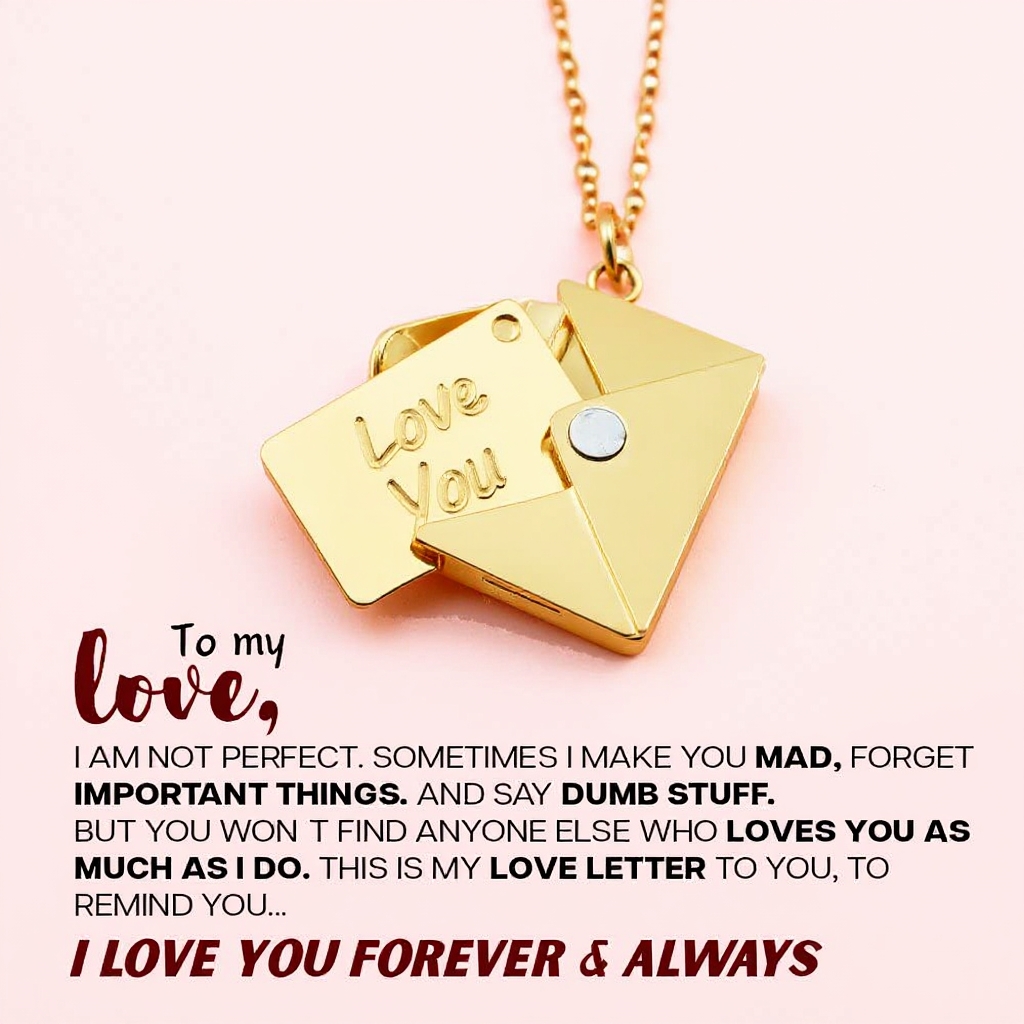 "Love Letter" Necklace Gift Set