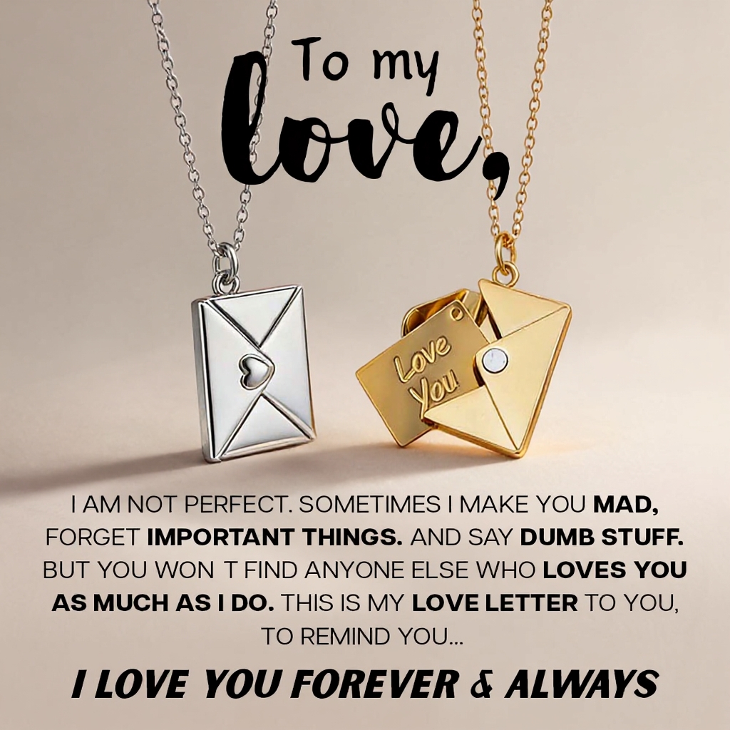 "Love Letter" Necklace Gift Set