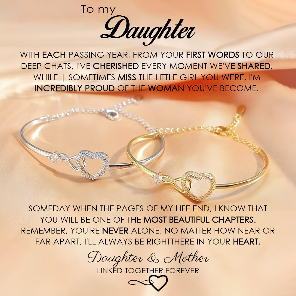 "To My Daughter" Forever Connected Bracelet