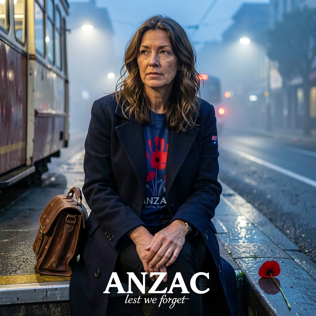 Men's Australia Anzac Day Lest We Forget Short Sleeve T-shirt