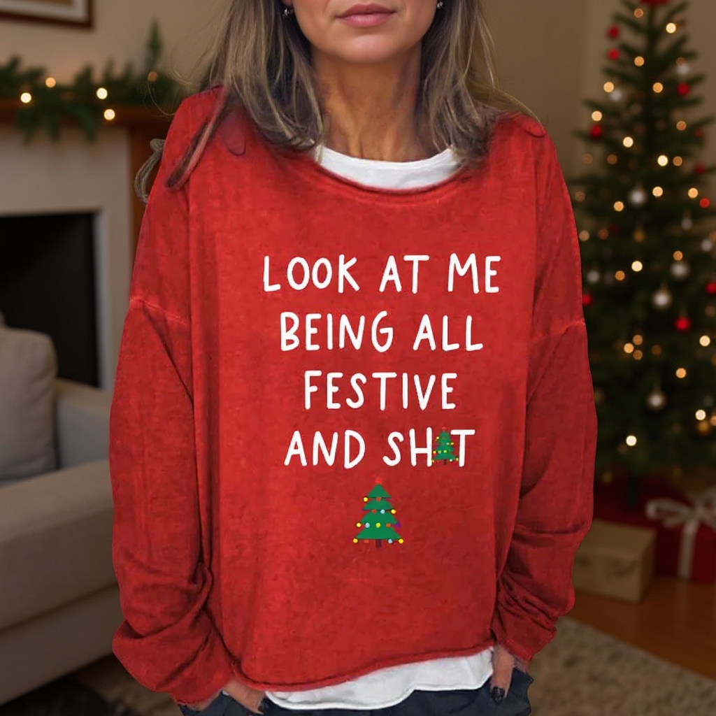 Christmas Tree Casual Sweatshirts