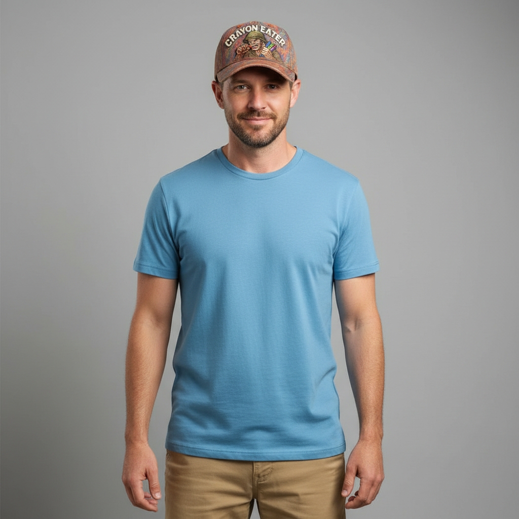 Crayon Eater - Patriotic Veterans Art Print Hat