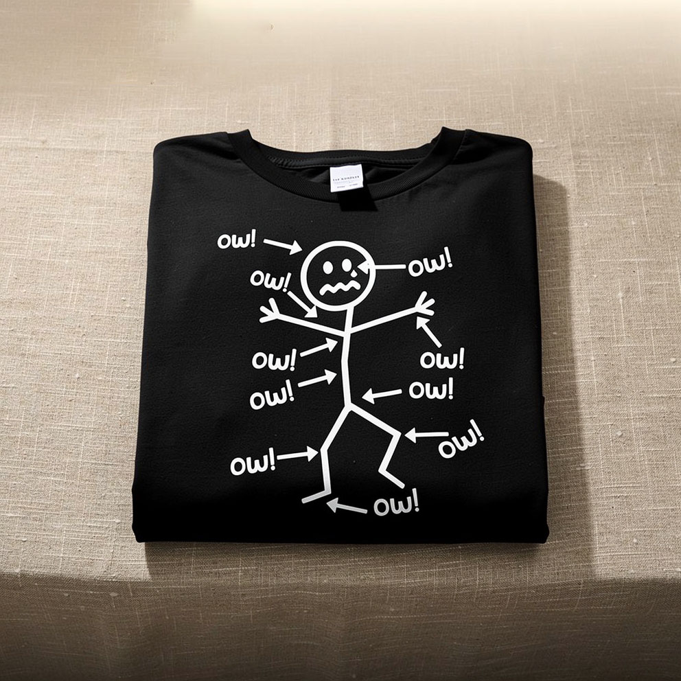 Humorous Chronic Pain Awareness T-Shirt