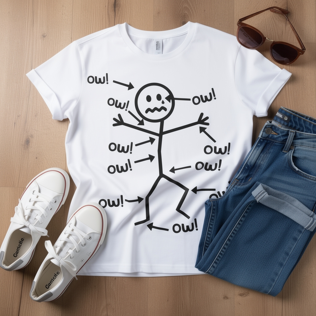 Humorous Chronic Pain Awareness T-Shirt