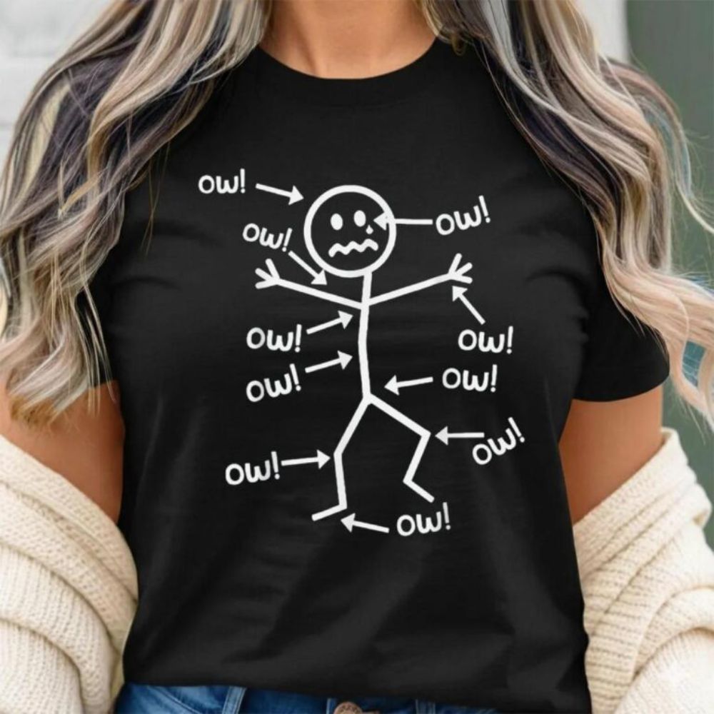 Humorous Chronic Pain Awareness T-Shirt