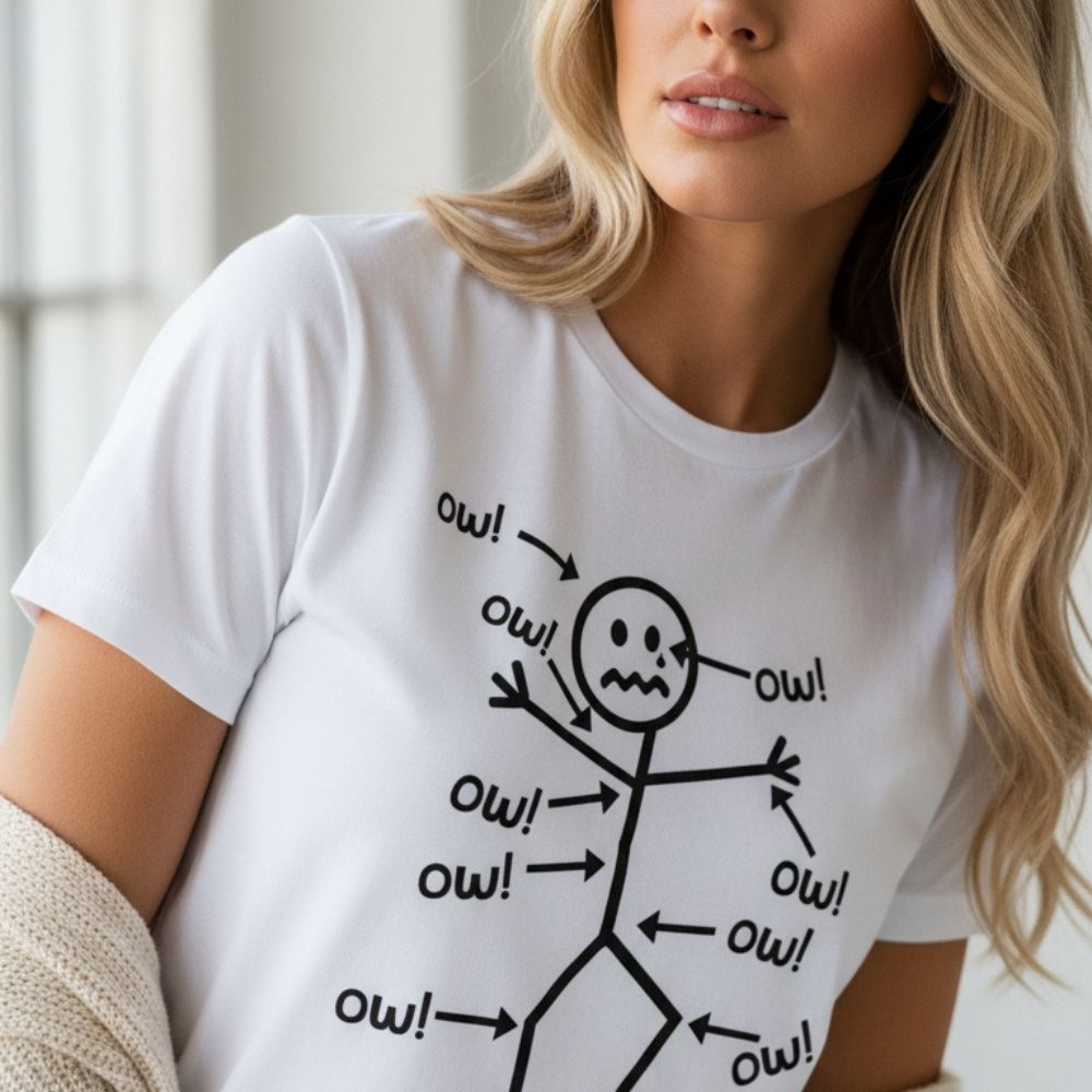 Humorous Chronic Pain Awareness T-Shirt