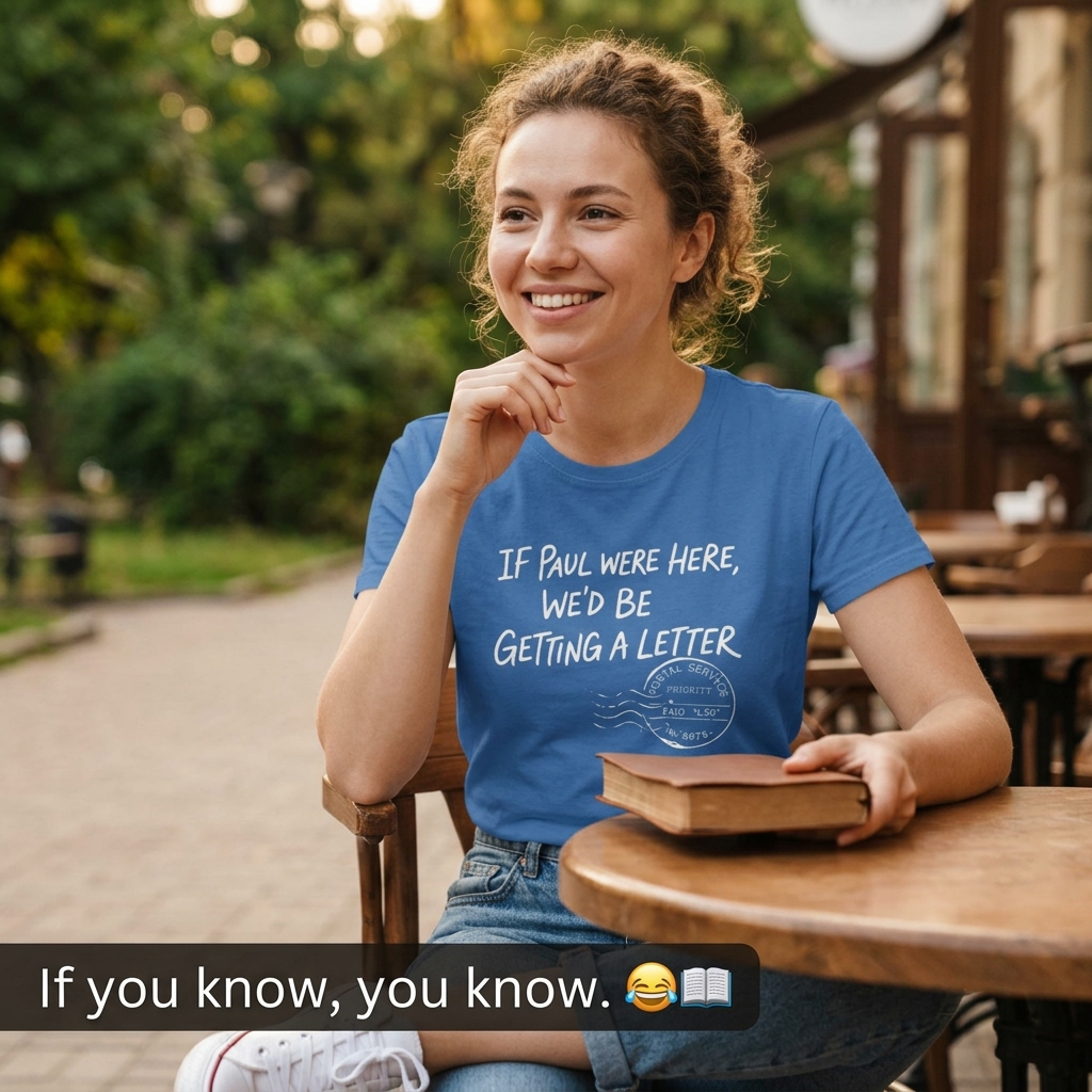 If Paul Were Here We’d Be Getting A Letter - Funny T-Shirt