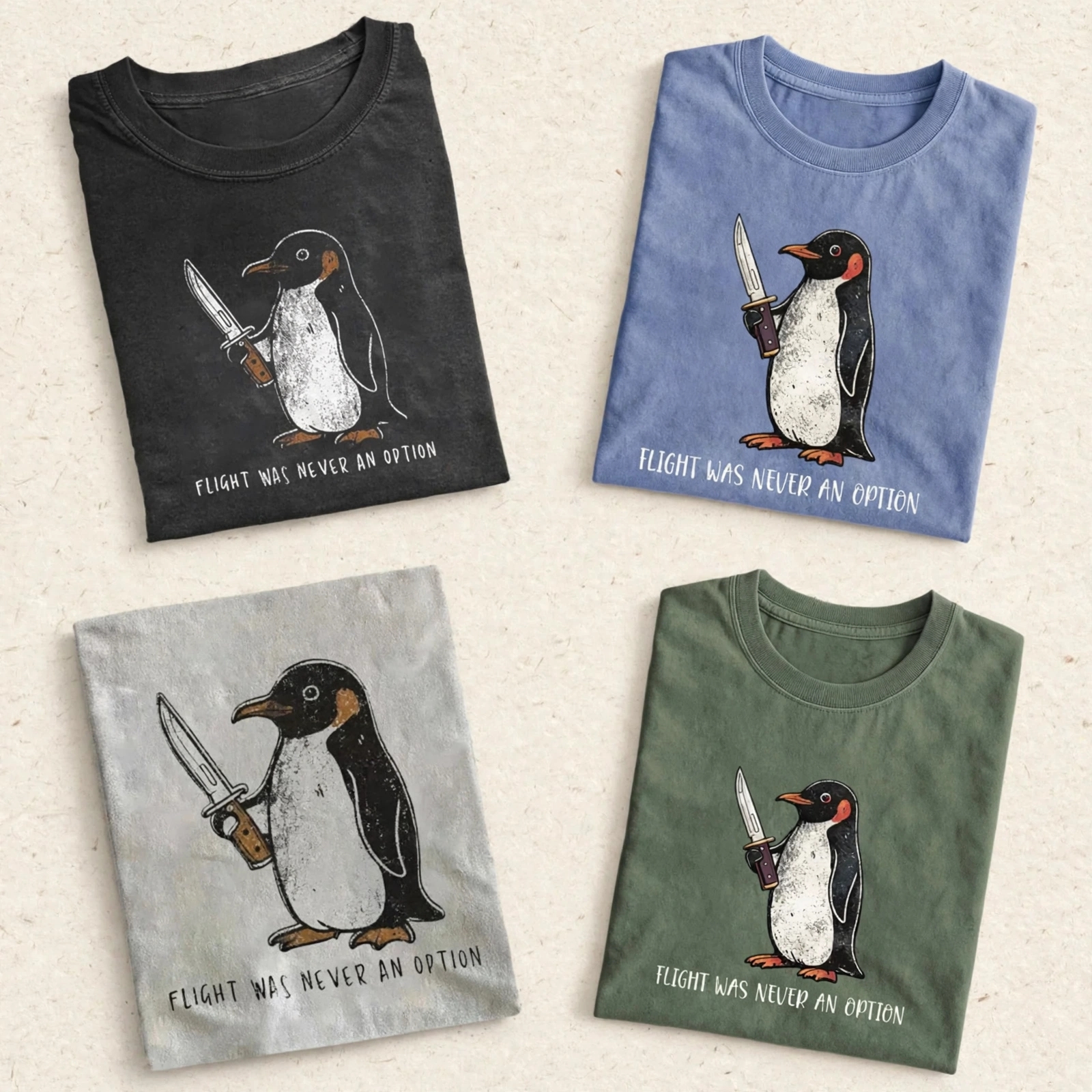 Flight Was Never An Option T-shirt