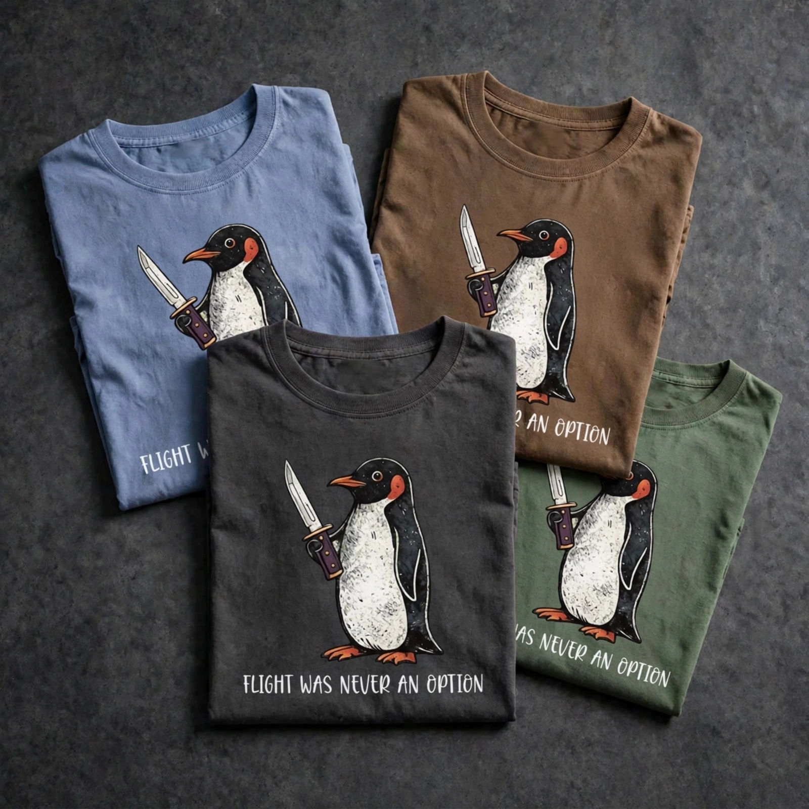 Flight Was Never An Option T-shirt
