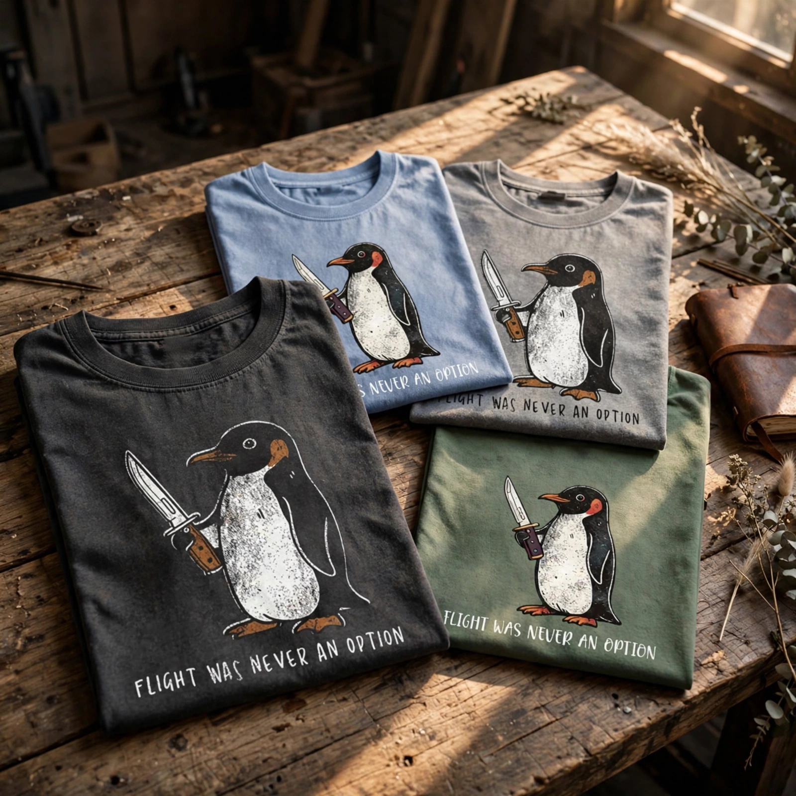 Flight Was Never An Option T-shirt