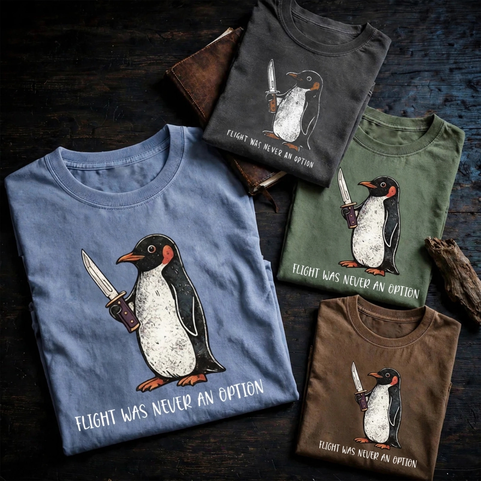 Flight Was Never An Option T-shirt