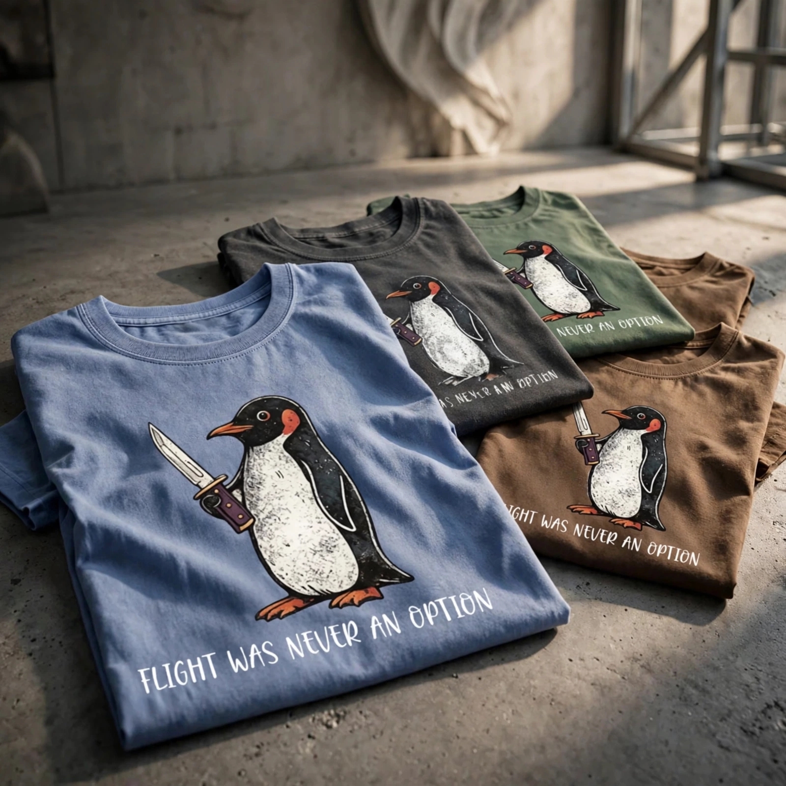 Flight Was Never An Option T-shirt