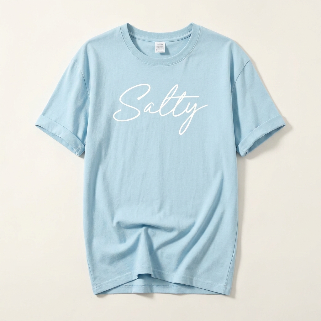 Salty Beach Girl Tee - Ocean Lover Shirt